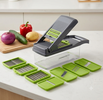 ChopMaster Pro | 12-in-1 Ultimate Vegetable Chopper & Mandoline Slicer